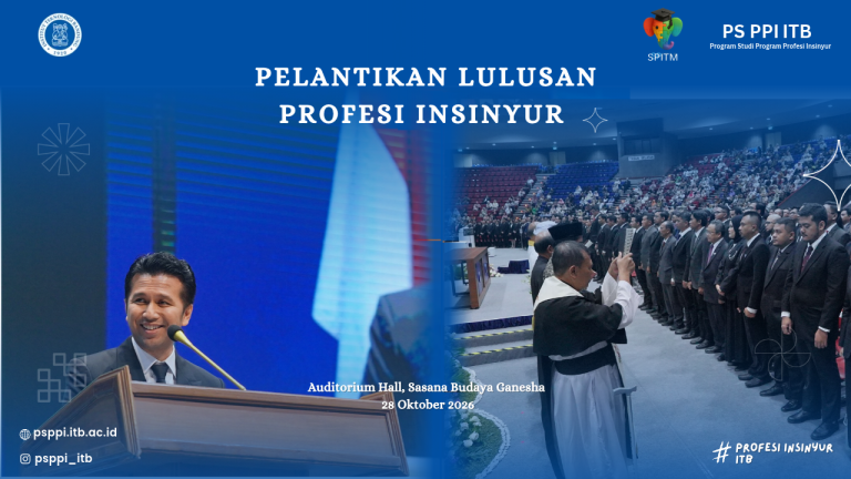 ITB Gelar Pelantikan dan Pengambilan/Janji Sumpah Profesi Insinyur